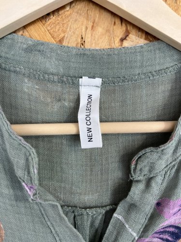 Přírodní top New Collection 60 % bavlna 40 % len