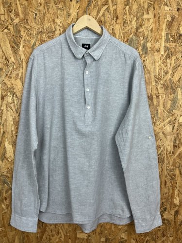 Pánská tunika H&M 55 % len 45 % bavlna