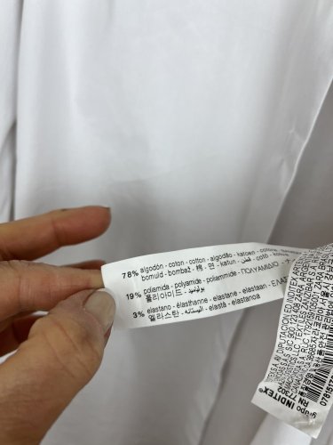 Bavlněná košile ZARA 78 % bavlna