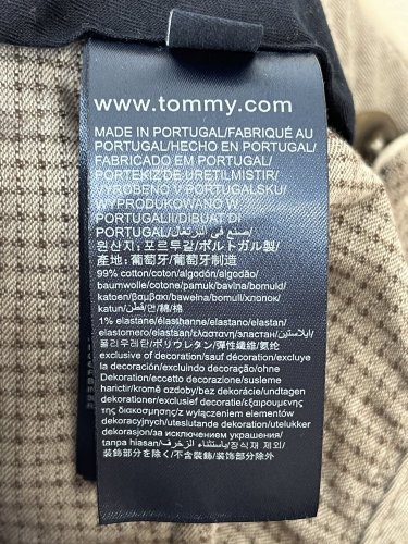 Pánské kalhoty Tommy Hilfiger 99 % bavlna