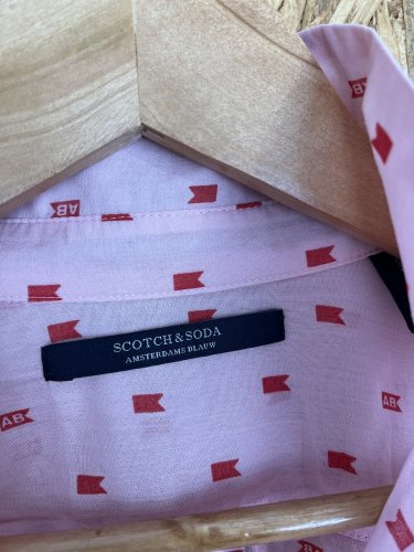 Košile Scotch&Soda 45 % bavlna 55 % viskoza