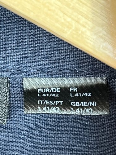 Námořní košile Livergy 55 % len 45 % bavlna