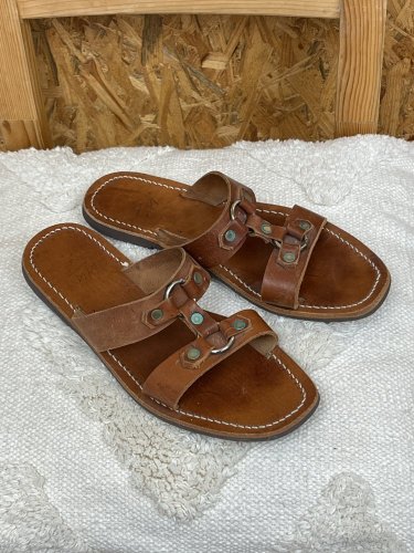 Kožené pantofle Handmade 100 % kůže