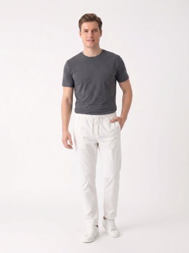 Široké kalhoty H&M 98 % bavlna