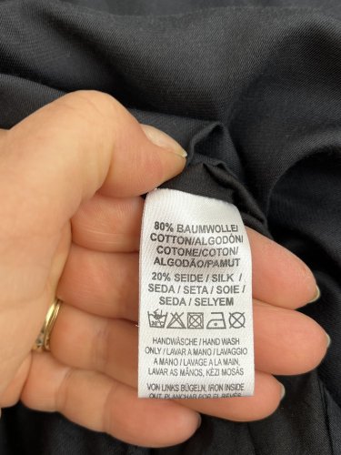 Přírodní šaty Marc O`Polo 80 % bavlna 20 % hedvábí