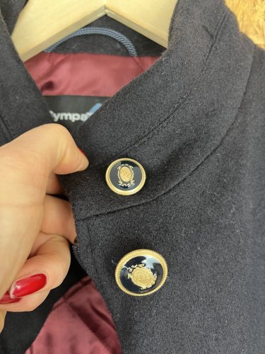 Námořní kabát SympaTex 85 % vlna 15 % alpaka