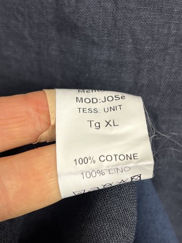 Námořní tunika Mentore 100 % len a 100 % bavlna