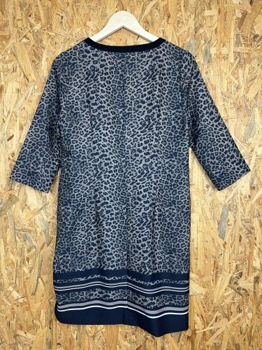 Tygrované šaty Comma, 87 % polyester 13 % elastan