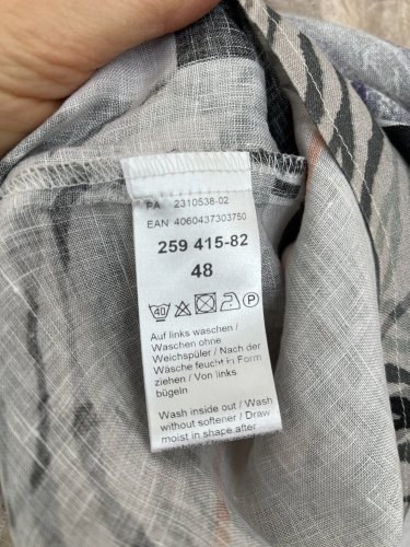 Oversize tunika Estelle Jolie 100 % len