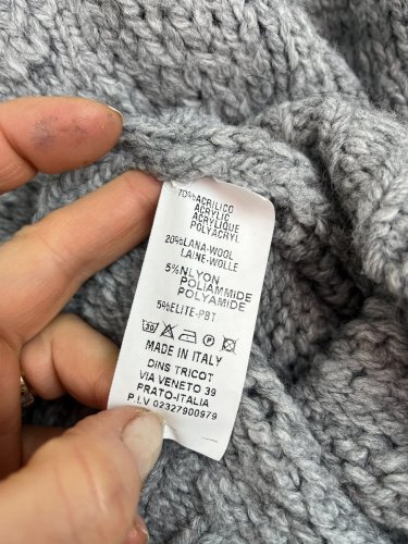 Svetr Made in Italy 20 % vlna