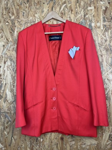 Luxusní sako Louis Féraud 100 % vlna