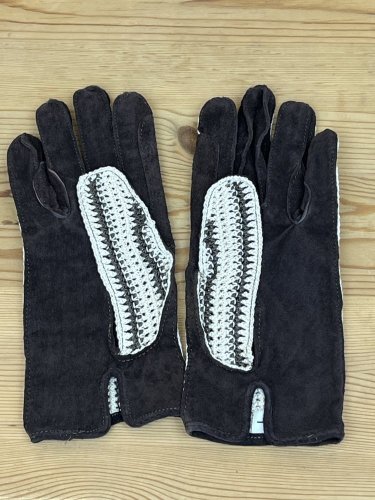 Kožené rukavice Made in Italy 100 % kůže a 100 % bavlna