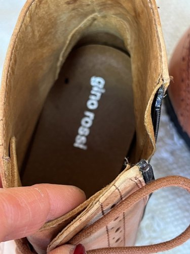 Celokožené boty Gino Rossi 100 % kůže