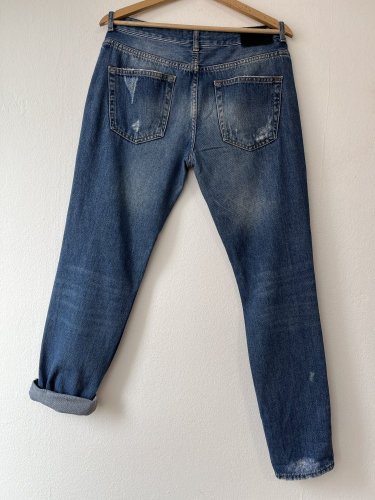 Trhané džíny ZARA s podílem bavlny a elastanu