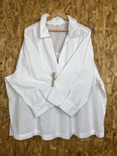 Oversize tunika H&M 52 % len 48 % bavlna