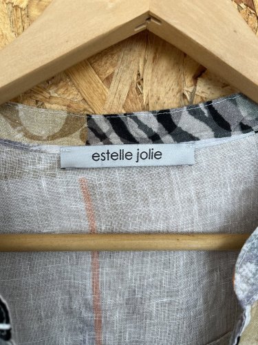 Oversize tunika Estelle Jolie 100 % len