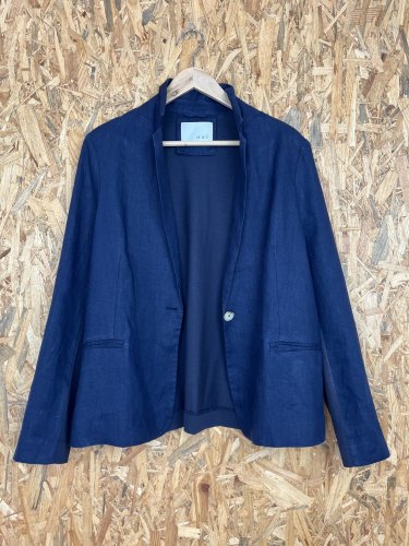 Námořní sako OUI 100 % len a 100 % bavlna