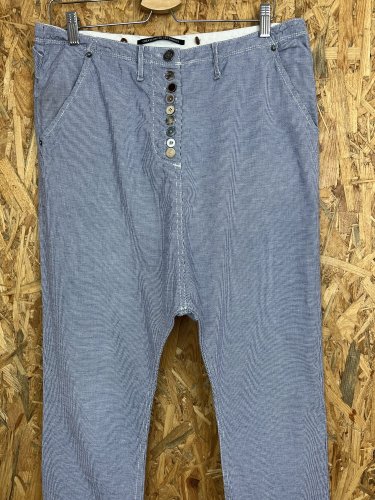 Pánské kalhoty Maison Scotch s podílem lnu a bavlny