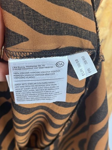 Oversize šaty C&A 100 % viskoza