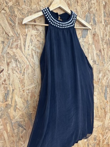 Hedvábný top Made in Italy 100 % hedvábí
