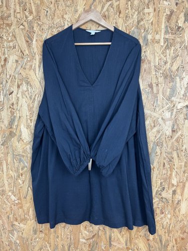 Oversize šaty H&M 55 % viskoza 45 % bavlna