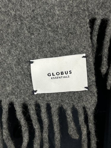 Vlněný šál Globus s podílem vlny a polyamidu