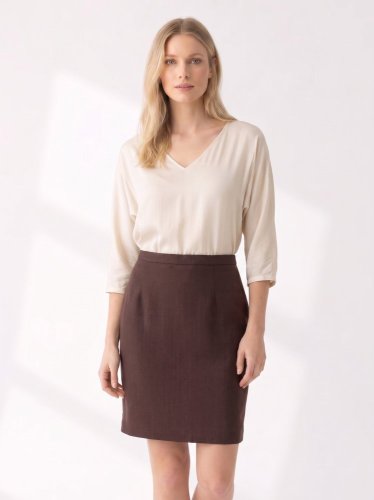 Vlněná sukně Made in Germany 40 % vlna