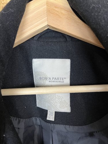 Vlněný kabát Bon`a Parte 50 % vlna