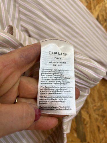 Oversize košile Opus 71 % bavlna