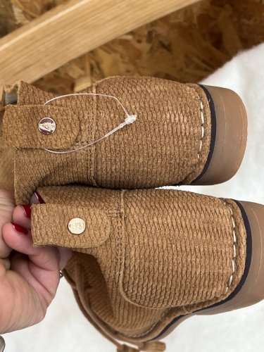 Kožené boty HushPuppies 100 % kůže