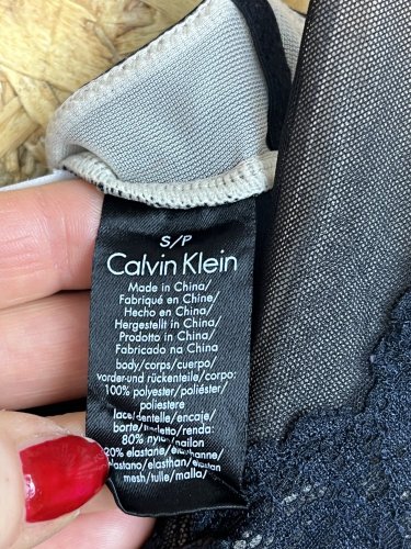 Noční košilka Calvin Klein 100 % polyester