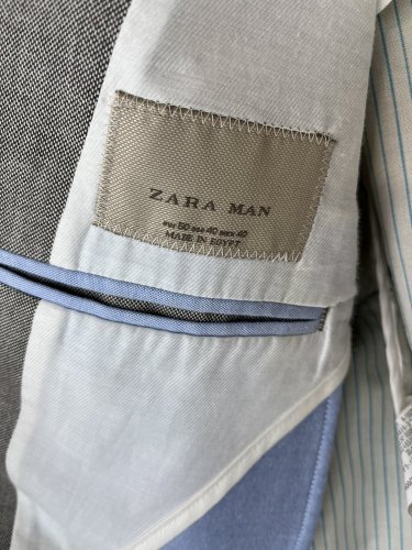 Pánské sako ZARA 100 % bavlna