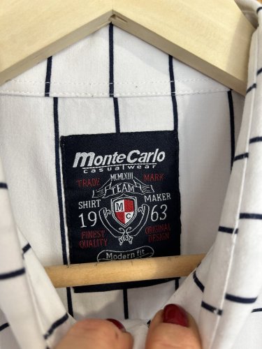 Pánská košile Monte Carlo s podílem bavlny a elastanu
