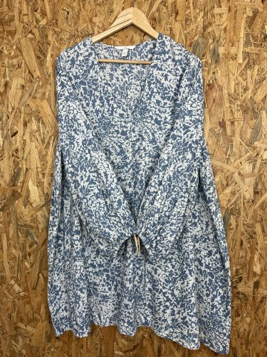Oversize šaty H&M 55 % viskoza 45 % bavlna