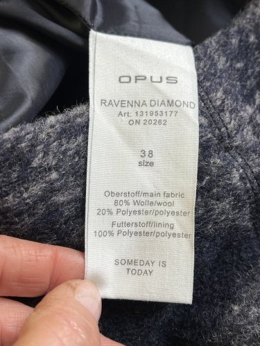 Zateplená sukně Opus 80 % vlna