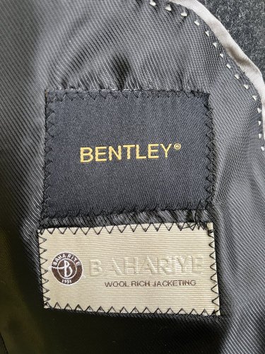 Pánské vlněné sako Bentley 100 % vlna