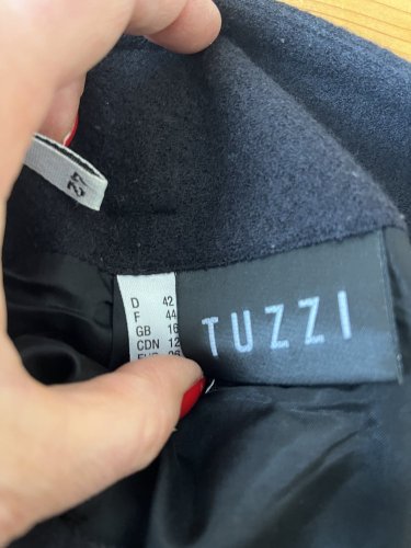 Vlněná sukně Tuzzi 100 % vlna