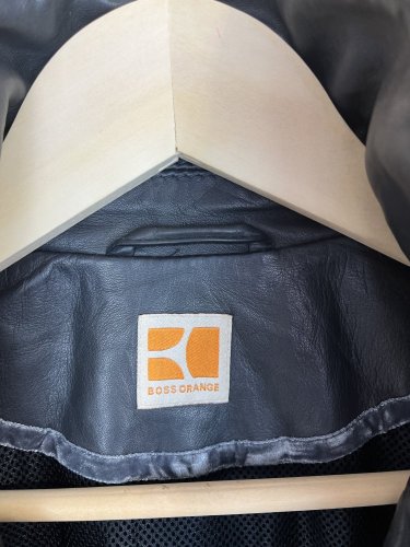 Kožená bunda Hugo Boss 100 % kůže