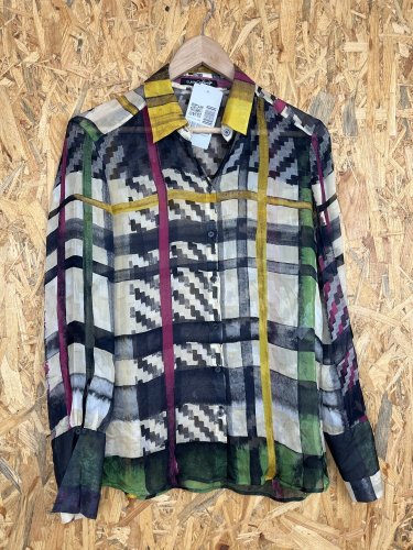 Hedvábná košile Luisa Cerano 100 % hedvábí