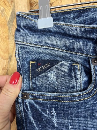 Skinny džíny Staff 98 % bavlna