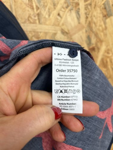 Oversize Košile Milano Italy 100 % bavlna