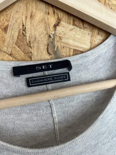 Oversize svetr SET 40 % bavlna 40 % viskoza 15 % vlna 5 % kašmír