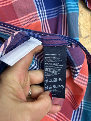 Dětská košile Tommy Hilfiger 100 % bavlna