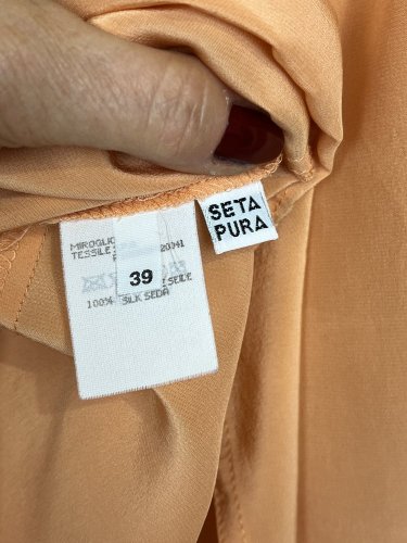 Oversize tunika Made in Germany 100 % hedvábí