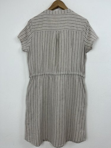 Přírodní šaty Made in Italy s podílem bavlny a lnu