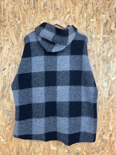 Oversize kabát Made in Italy 20 % vlna