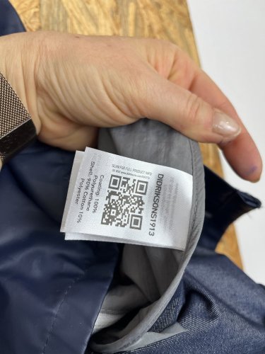 Pláštěnka Didriksons 90 % bavlna 10 % polyester