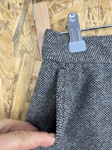 Vlněná sukně Tommy Hilfiger 53 % vlna 12 % hedvábí