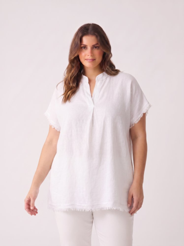 Tunika Made in Italy 50 % bavlna 50 % len