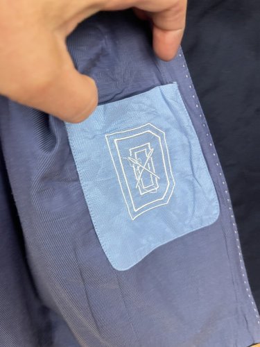 Námořní sako Drykorn 96 % bavlna